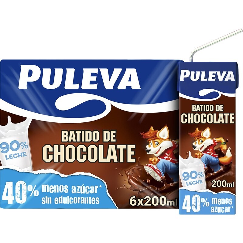 Batido Cacao Puleva 200 (pack 6)