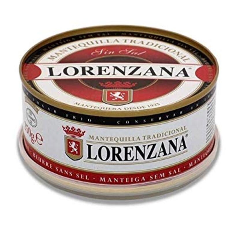 Mantequilla lorenzana l/250 grs.s/s