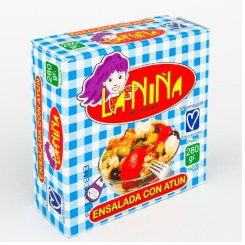 Ensalada atún la niña 280gr