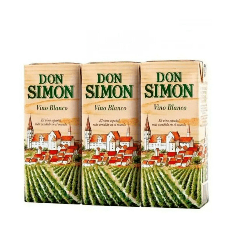 Vino Blanco Don Simón 3 x 200 ml